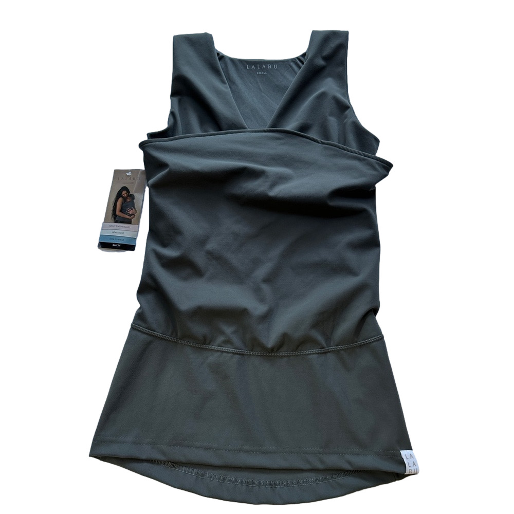 NWT Lalabu Soothe Shirt Gray Size S